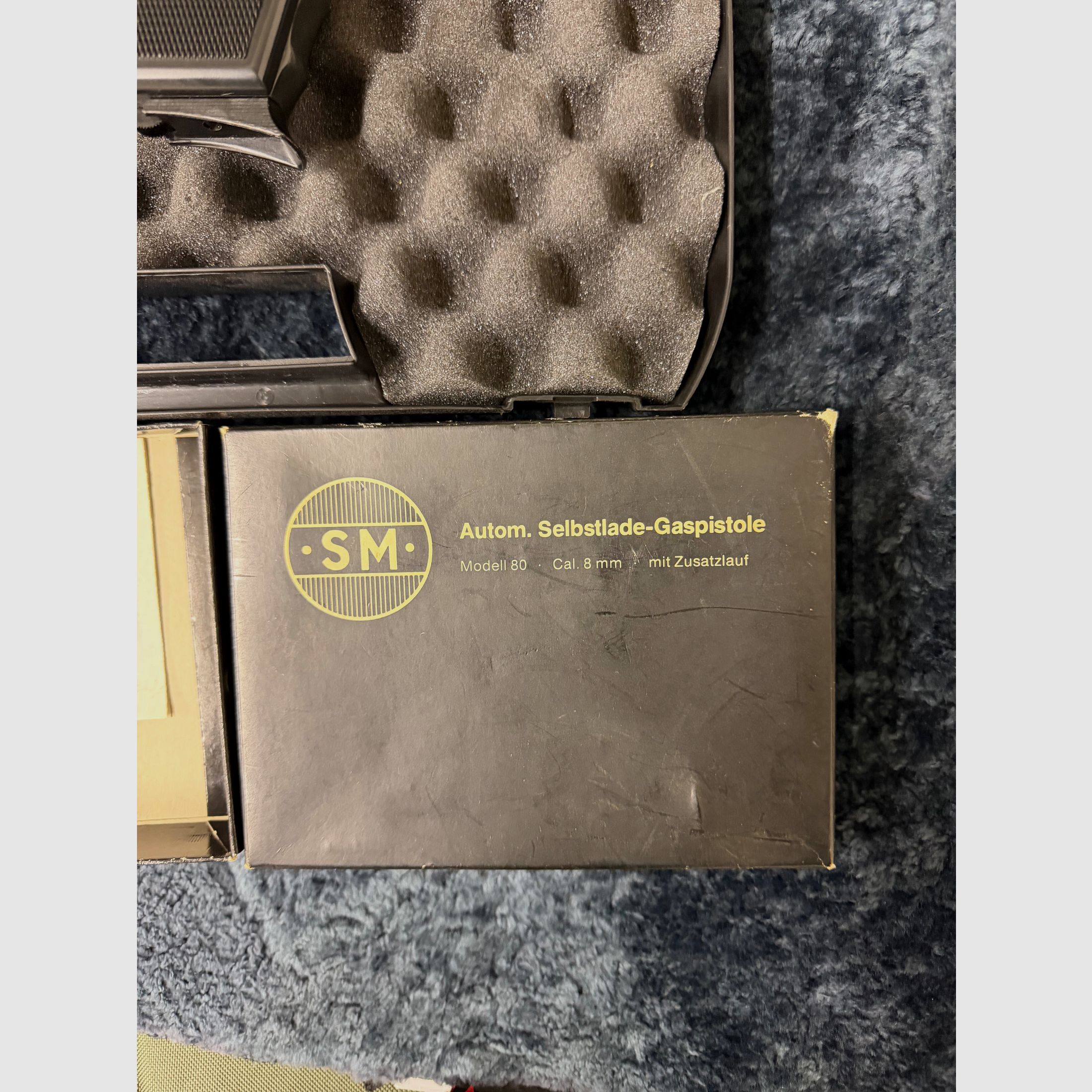 Schreckschuss SM model 80. en Model 15. Verzamelaars 8mm Rhömer