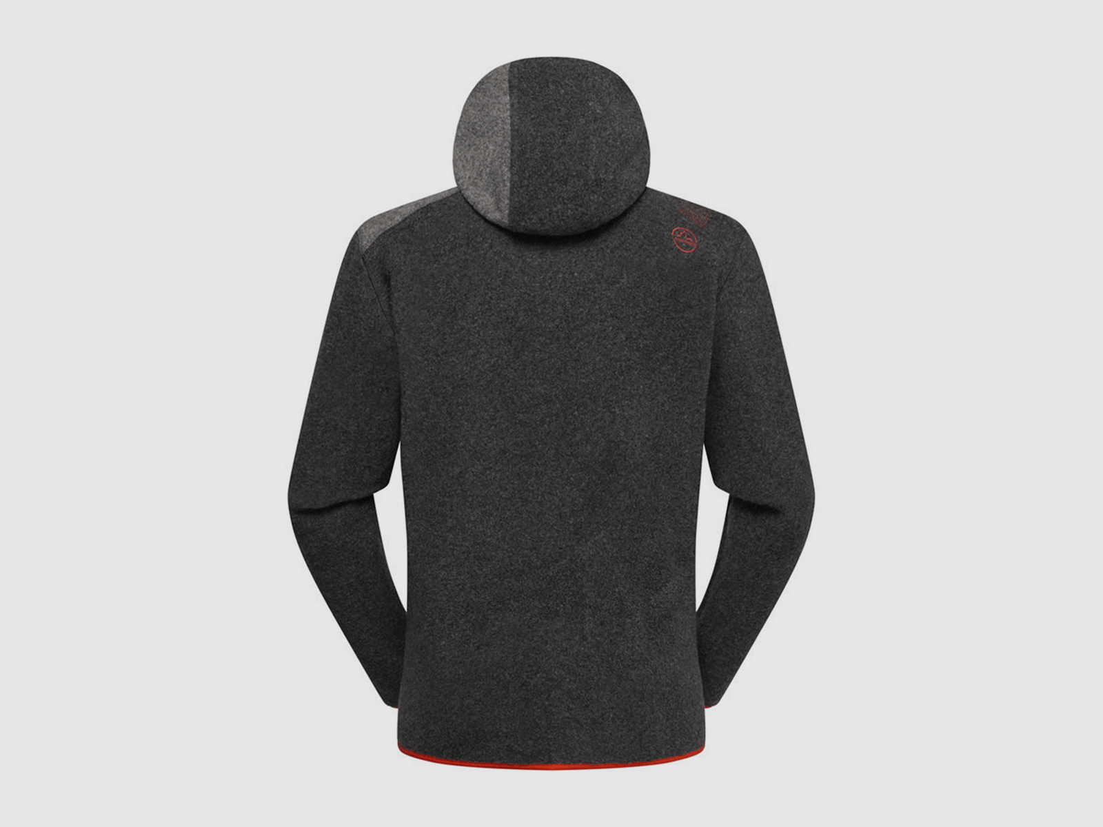 FELPA – LA SPORTIVA – AGON HOODY M Carbon/Kirschrot, Bild 2 von 2