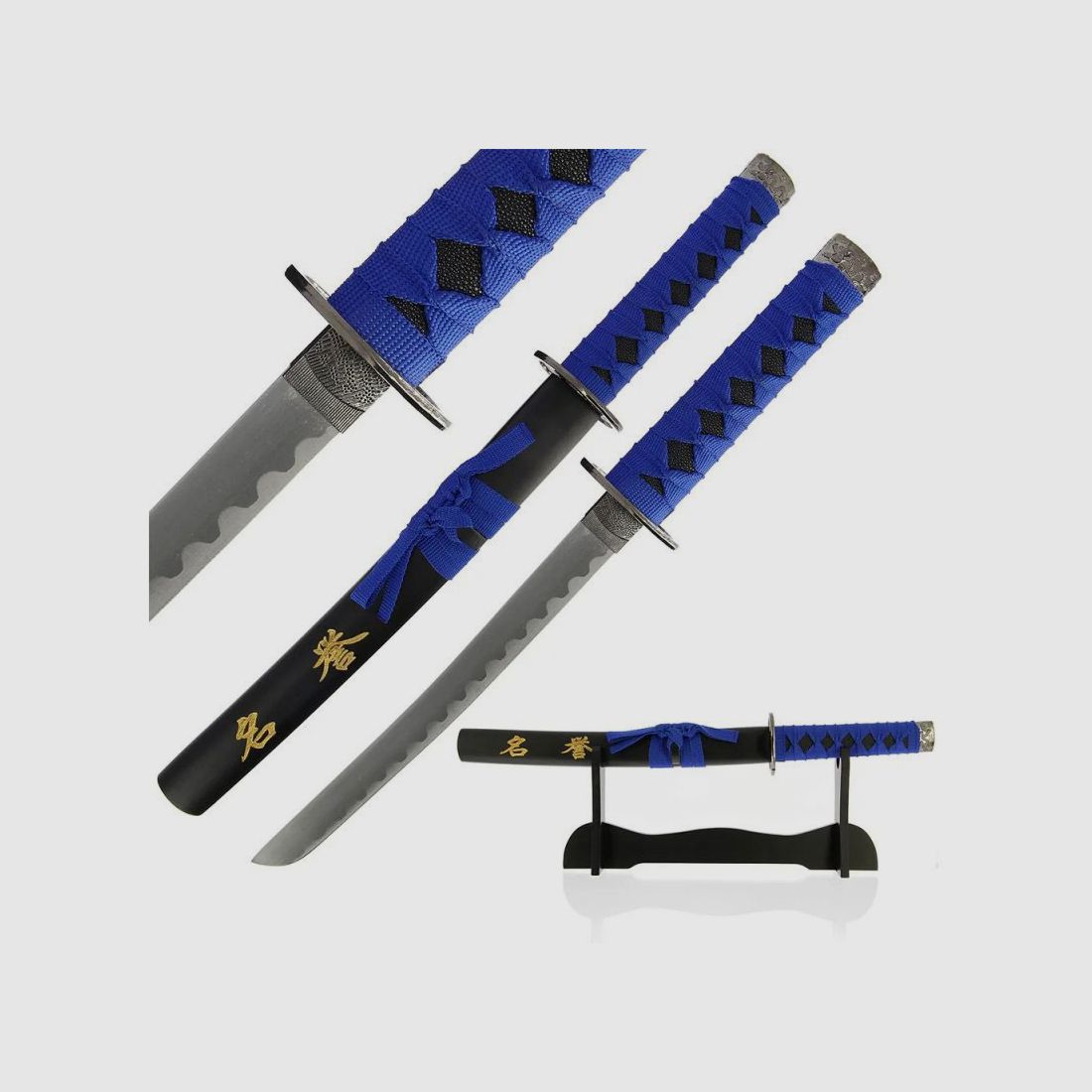 Tanto Katana miecz niebieski