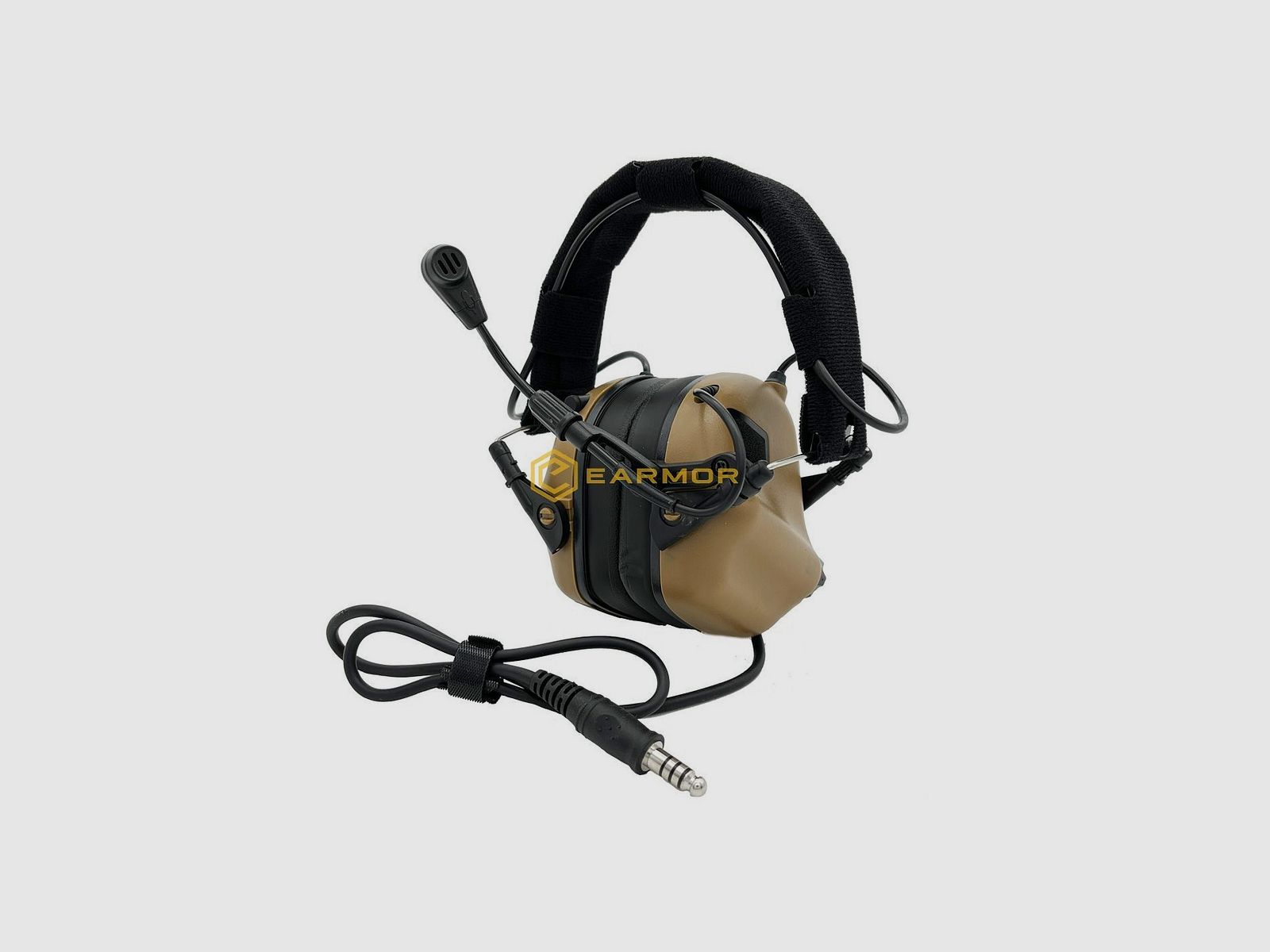 EARMOR CUFFIE ELETTRONICHE M32 COYOTE, immagine 6 di 6