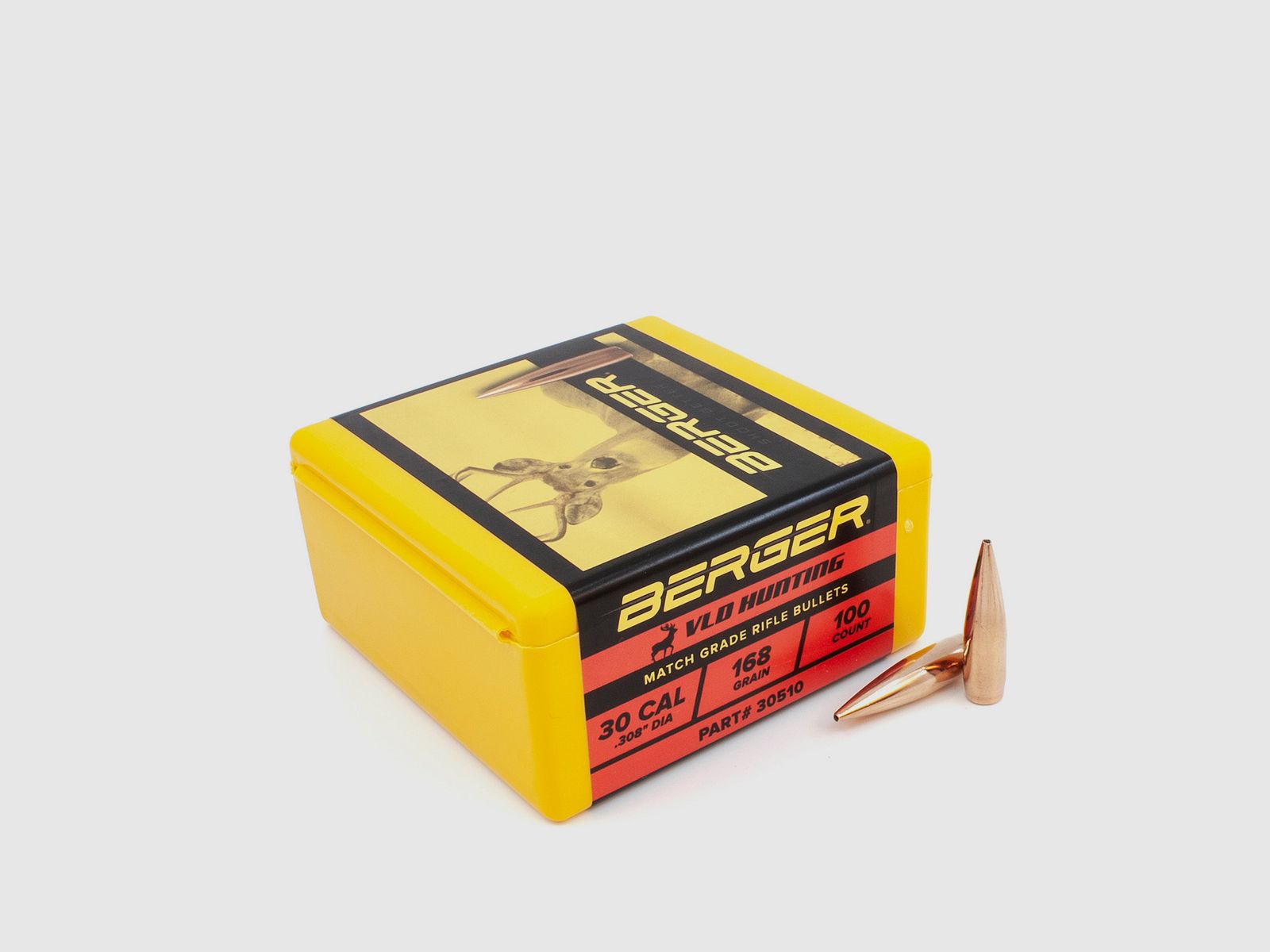 Berger Geschoss .30 VLD Hunting 168GR 100 Stück