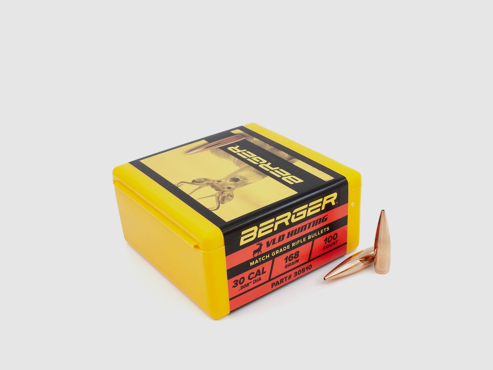 Berger Geschoss .30 VLD Hunting 168GR 100 Stück
