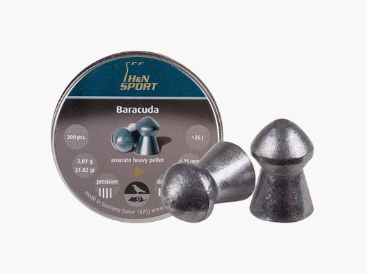BOX OF 150 PELLETS H&N BARACUDA HUNTER EXTREME CAL.6.35