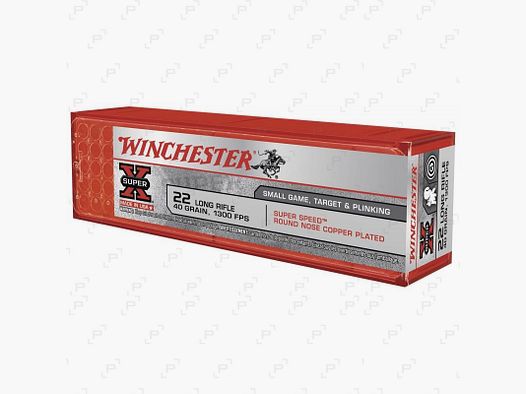 Zündhütchenpatronen Kaliber 22 LR WINCHESTER SUPER-X SUPER SPEED