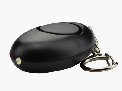 PIRANHA PANIC ALARM CZARNY Z LAMPĄ LED