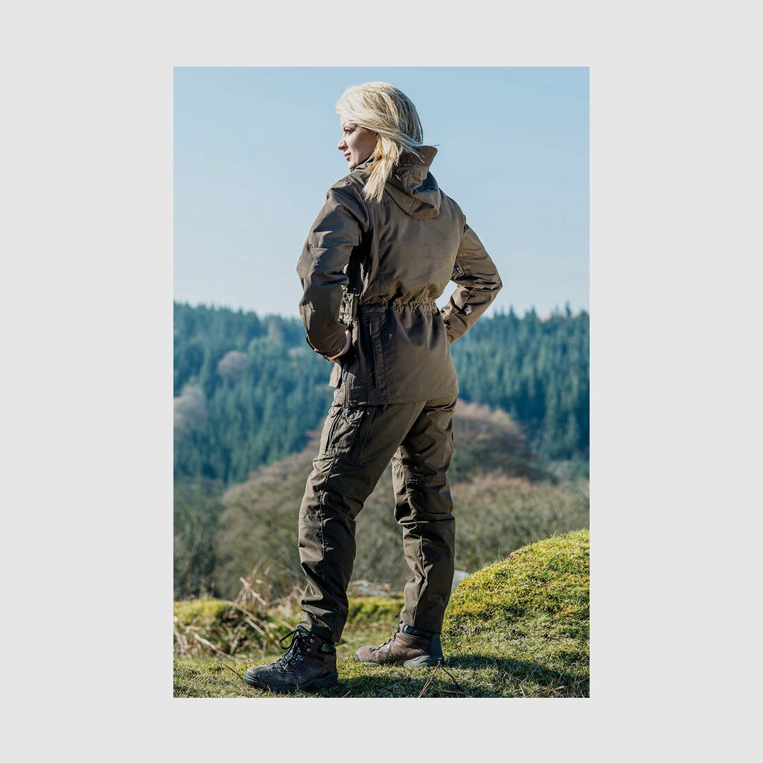 Pantaloni Shooterking in Cordura per donne, unicolore L