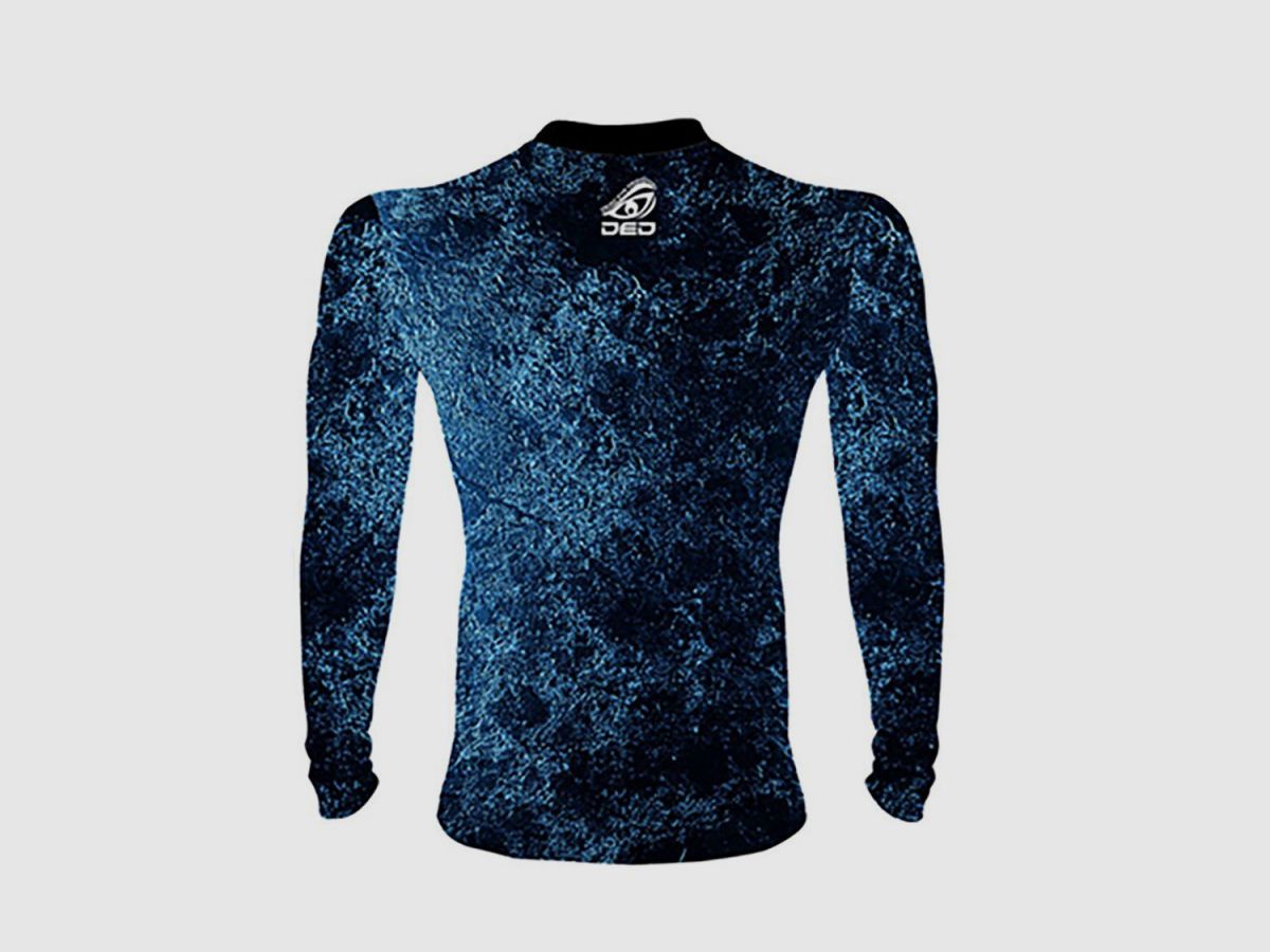 DED Competition Long Sleeve Compression T-Shirt - Blue, Color: Blue, size: S, Clothes type: Women, image 2 of 3