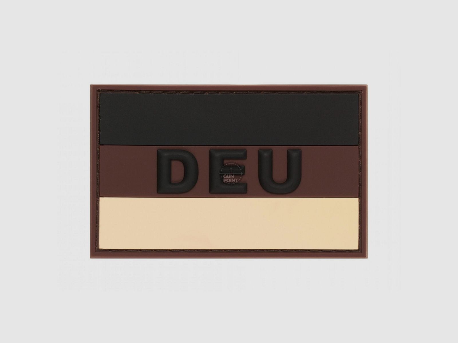 German Flag Rubber Patch