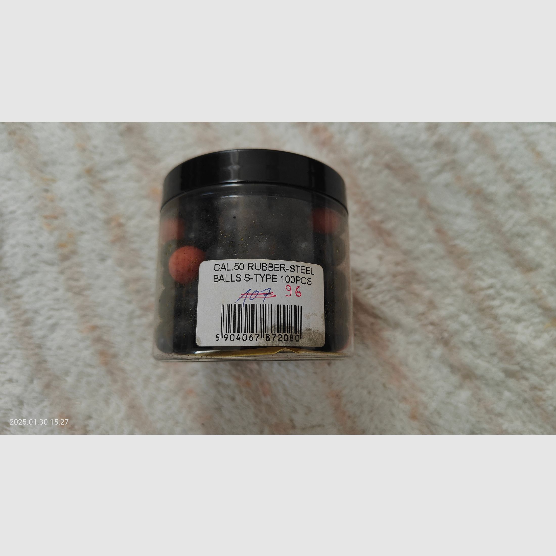 Rubber-Steel Balls S-Type cal. 50