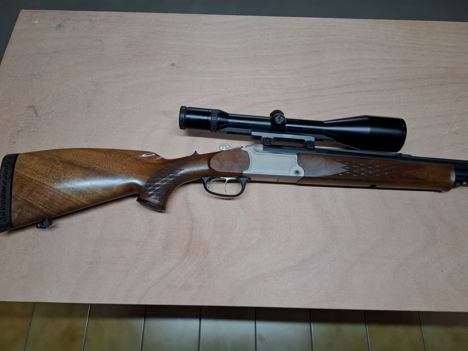 Blaser Bockbüchsflinte BBF 95 avec lunette de qualité Zeiss Diavari-ZM 3-12x56 T*