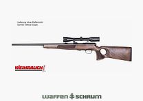 Weihrauch HW 66 Productie Thumbhole .17Hornet met gatstock LL51cm / 1/2''20UNF / zonder richtkijker Directe trekker 1400g