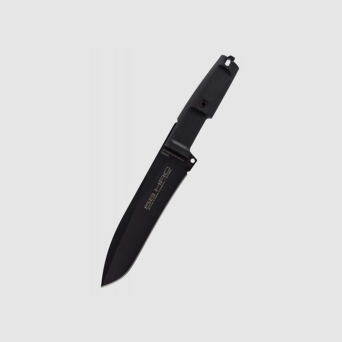 Extrema Ratio Dobermann IV schwarz Feststehendes Messer Böhler N690 Stahl