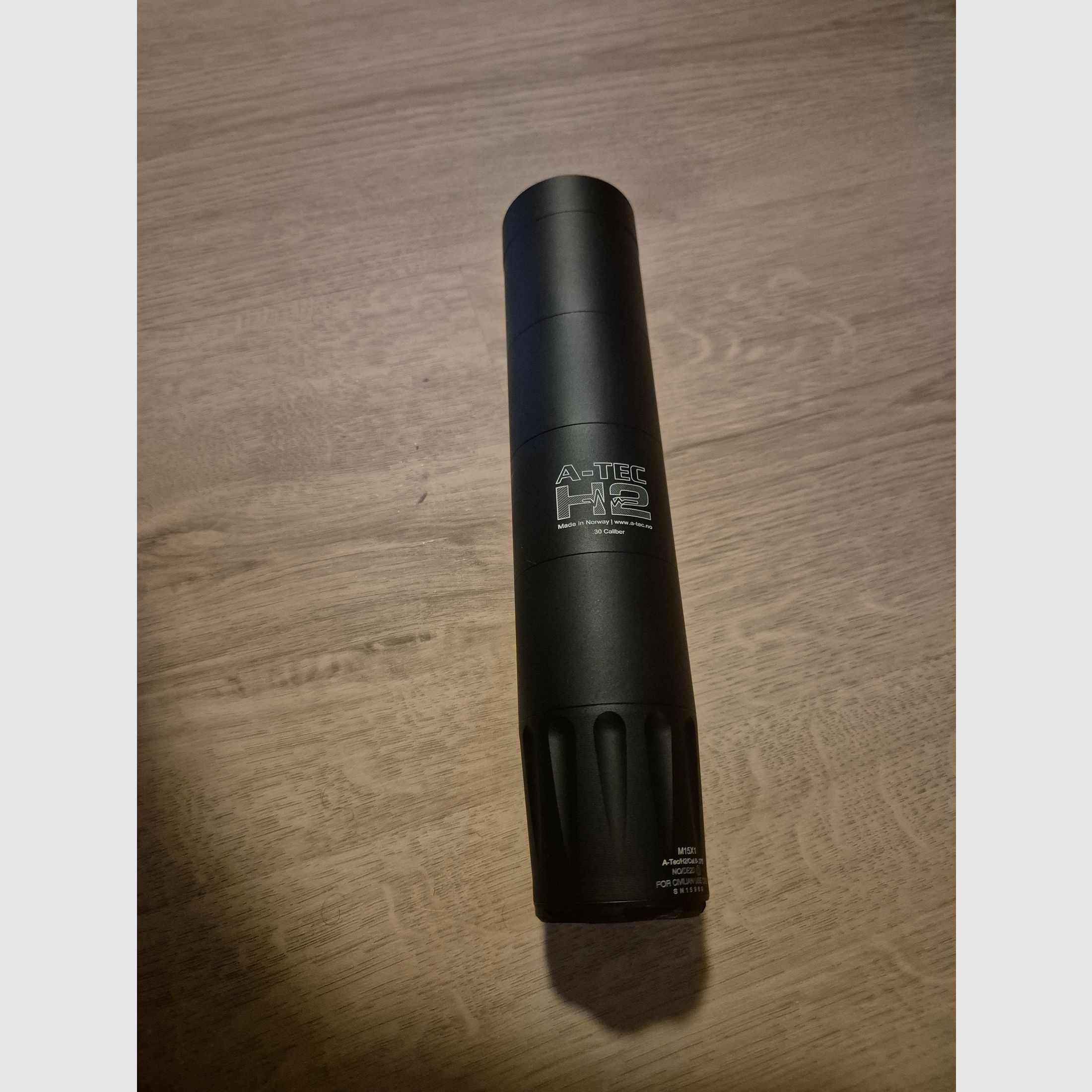 A-TEC H2 silenziatore – .30 Cal – M15x1 – ottime condizioni