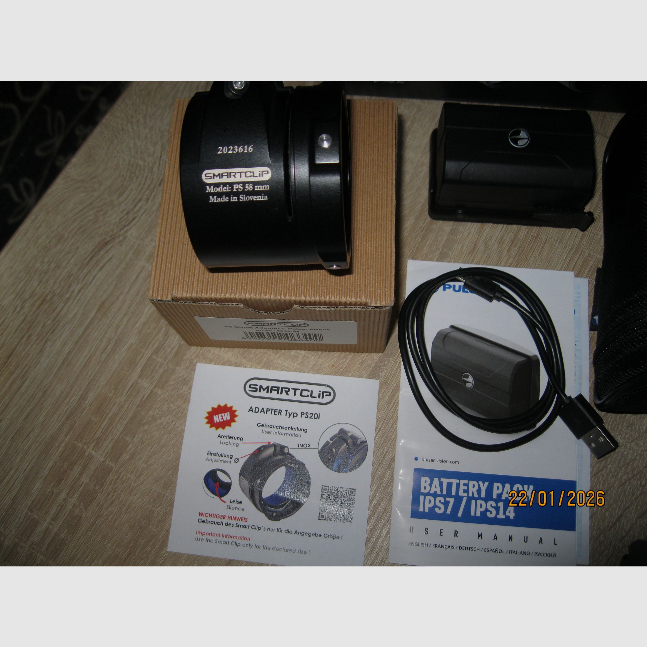 Night vision device Pulsar Foreard FN455 as good as new, in excellent condition.