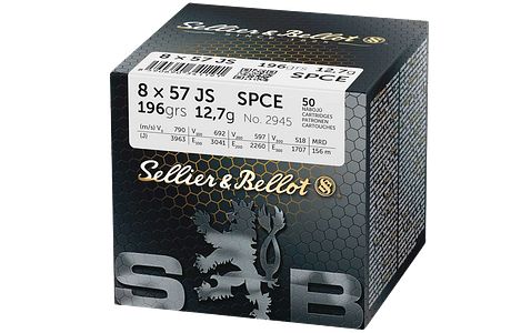 Sellier & Bellot 8x57 IS Teilmantel CE 12,7g/196grs.