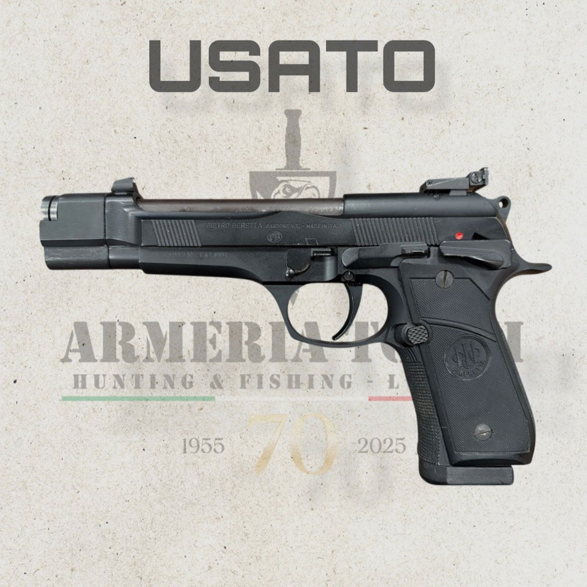 USATO – PISTOLA – BERETTA MOD. 96 COMBAT cal. .40 S&W, immagine 1 di 3