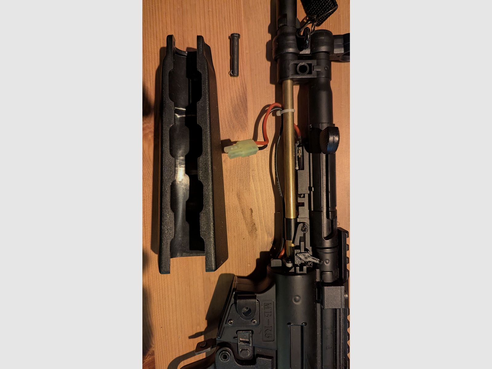 Airsoft MP5 A5 AEG 0.5J (defective) incl. accessories