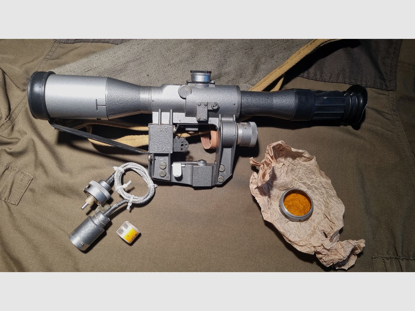 Visor Belaruso BelOMO POSP 6x42 para SVD Dragunov PSO-1 / Rusia / Unión Soviética / URSS