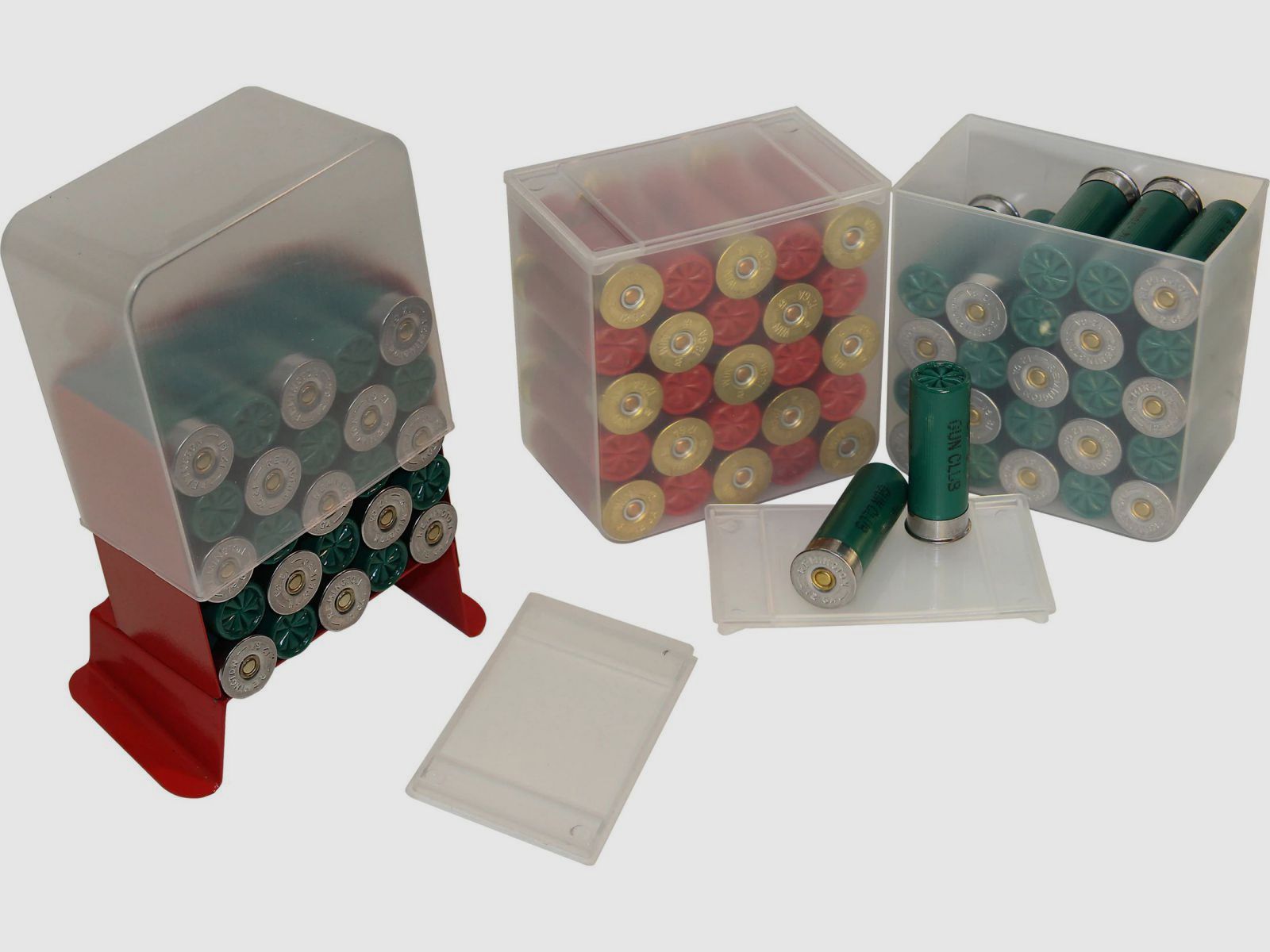 MTM Scatola per cartucce a pallini SS25-00 trasparente per 25 cartucce a pallini