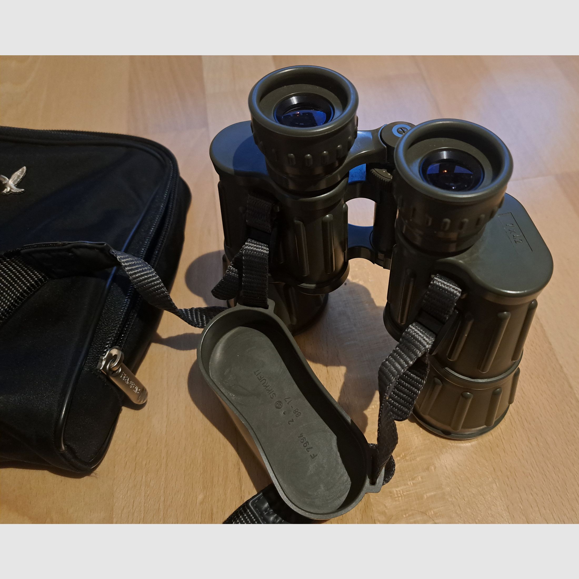 Swarovski Habicht 7x42 Fernglas Grün Top Zustand