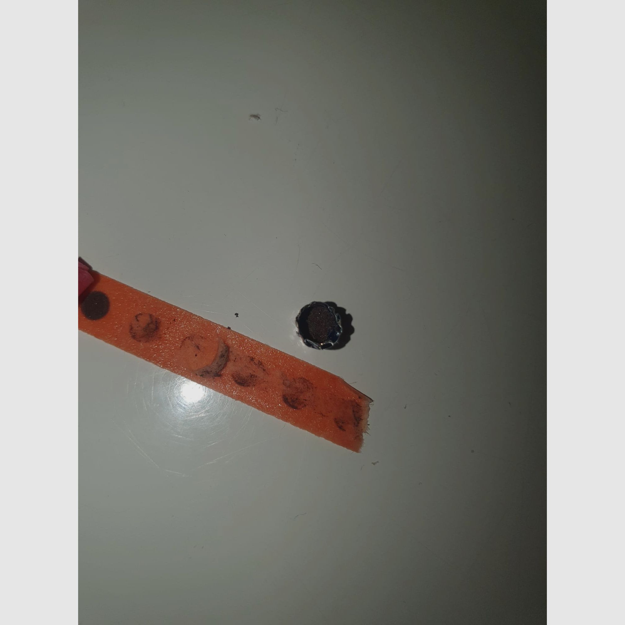 primer #11 for making percussion revolver caps with a primer cap former