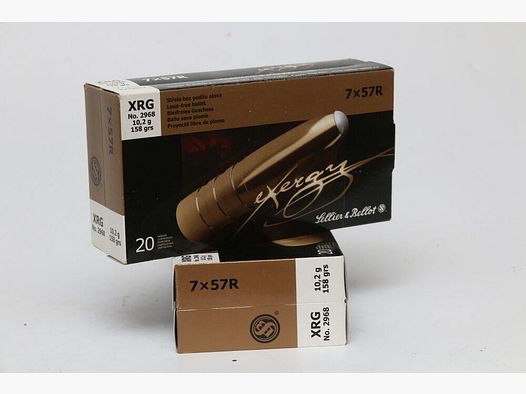 S&B 7x57R Exergy Sellier & Bellot Jagdmunition Bleifrei