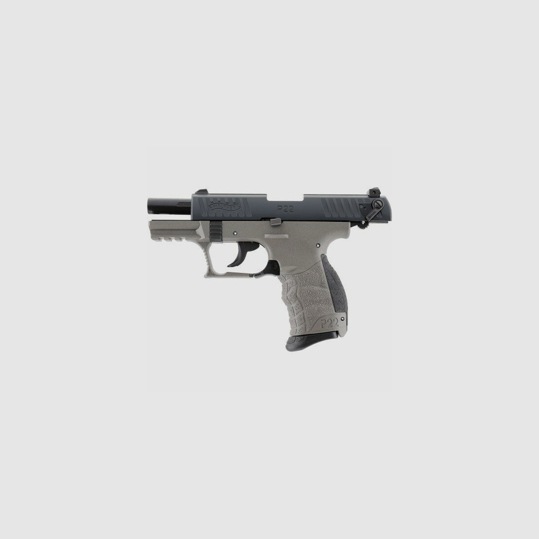 Walther P22Q 9 mm P.A.K. Meteor Gray
