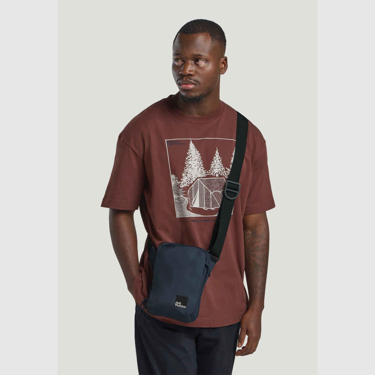 JACK WOLFSKIN Konya Organizer Umhängetasche Midnight Sky