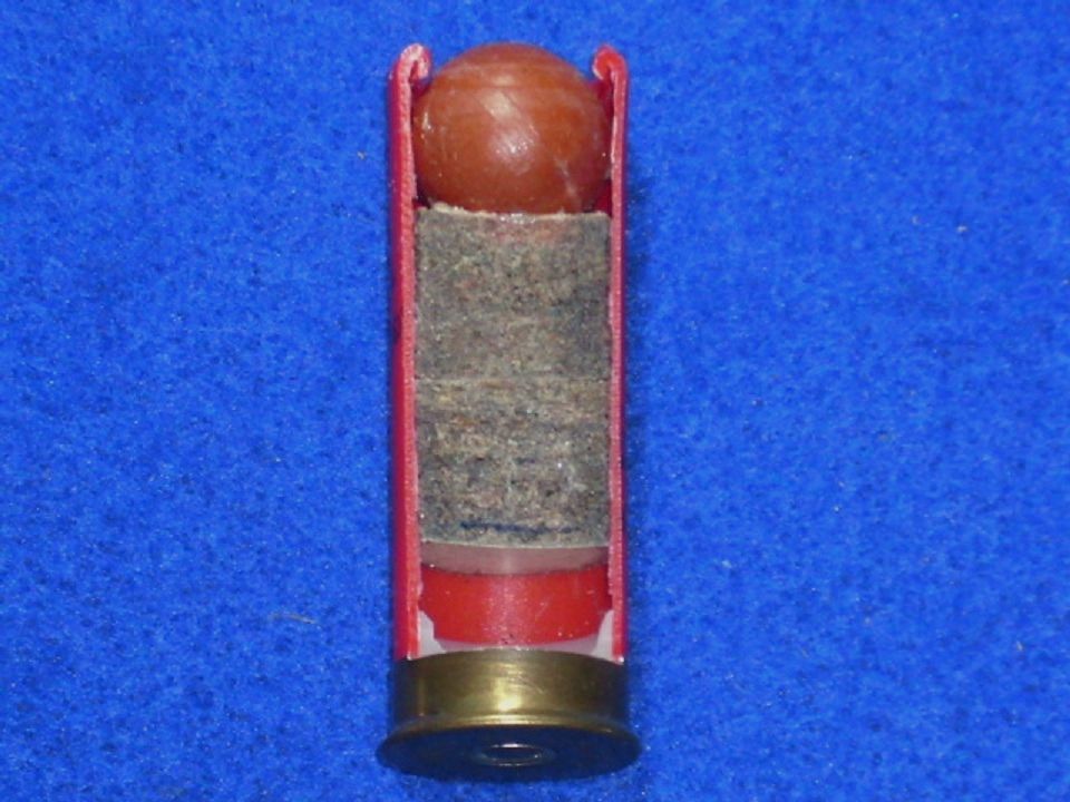 cal.12 Cheddite Universal - rubber bullet