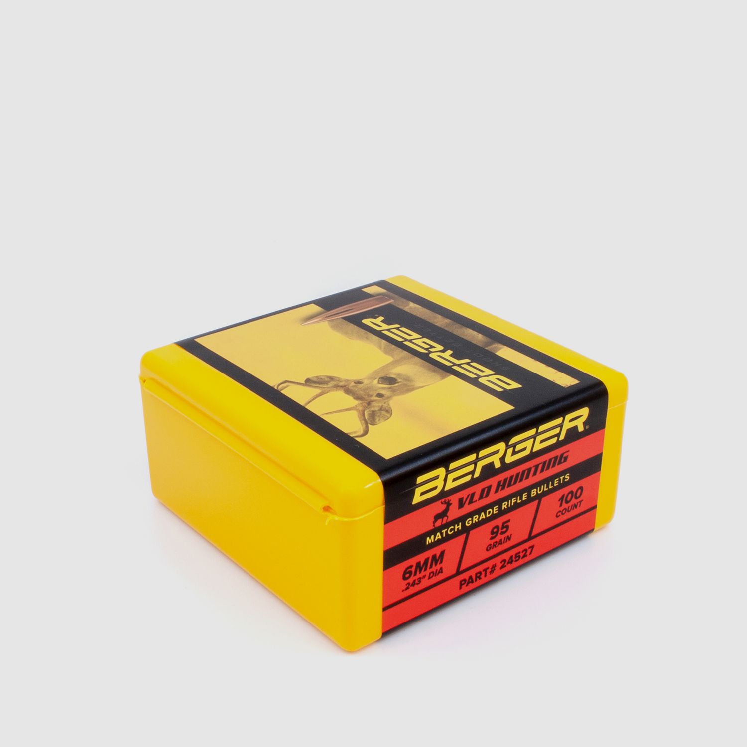 Berger Geschoss 6mm/.243 VLD Hunting 95GR 100 Stück