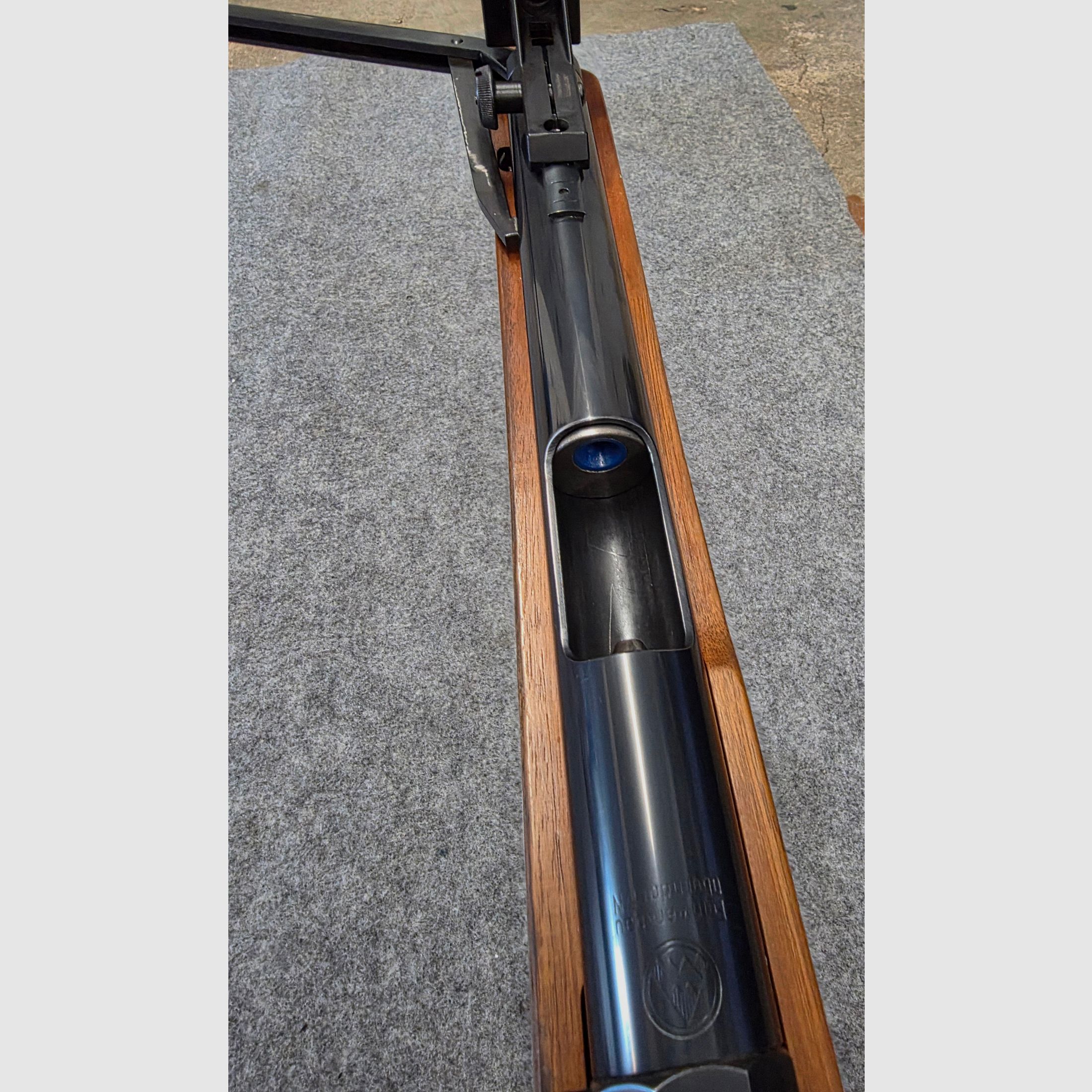 FWB Seitenspanner Feinwerkbau Mod. 150 sin F en buen estado Cal. 4,5mm Diabolo año 1964