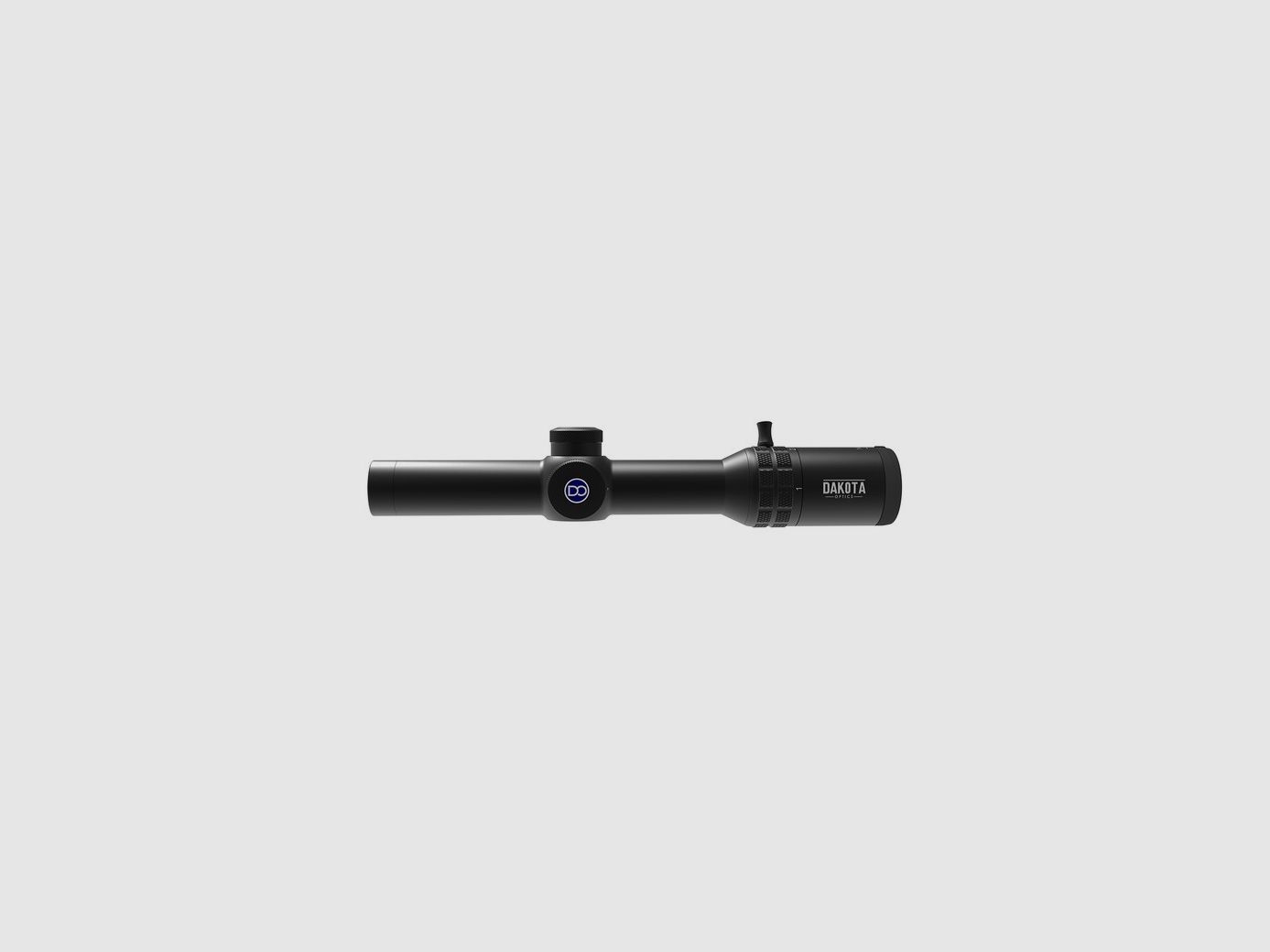 DAKOTA OPTICS WOLF 1-6X24 RET. 4A FIBER DOT LUMINOUS WITH 30MM SCOPE RINGS, image 2 of 6