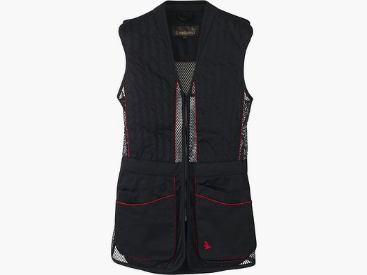 Seeland Skeet II chaleco de tiro, negro