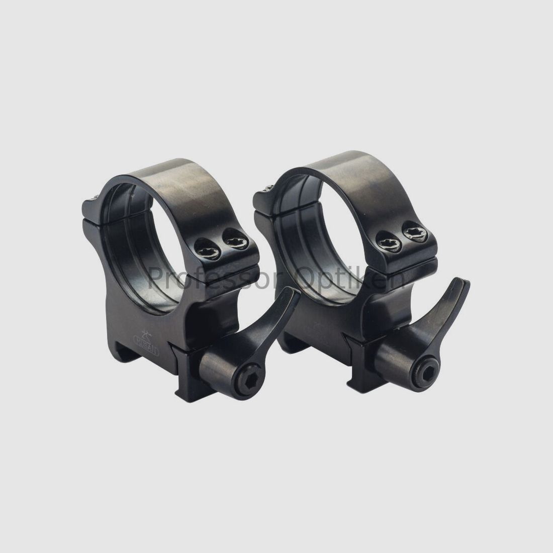 RUSAN 25,4mm Ringmontage voor Weaver/Picatinny met snelsluiting (2-delige set) - Bouwhoogte naar keuze