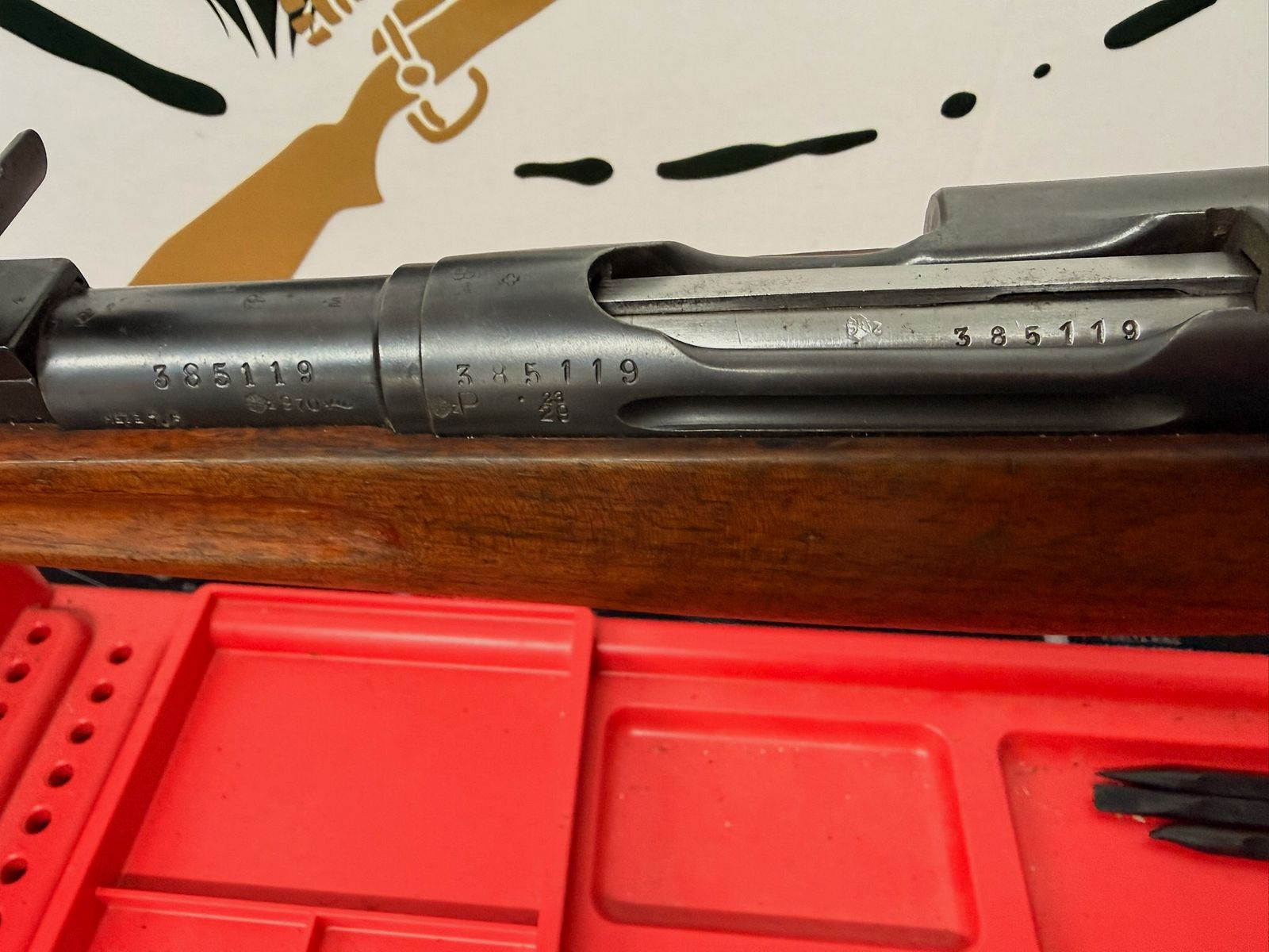 Karabiner 31 (K31) Waffenfabrik Bern  – Kal. 7,5x55 Swiss – Vollständig Nummerngleich inkl. Magazin, Bild 7 von 11