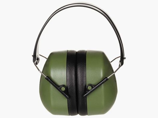 Ear protection, foldable, universal, olive