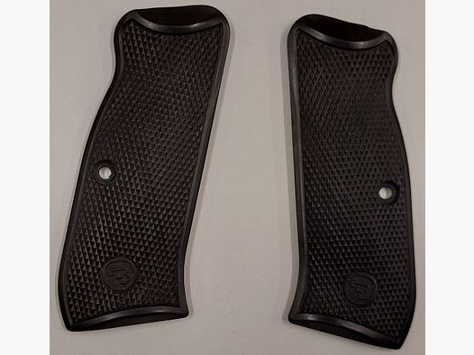 Pistola CZ CZ75 con impugnature in plastica nere