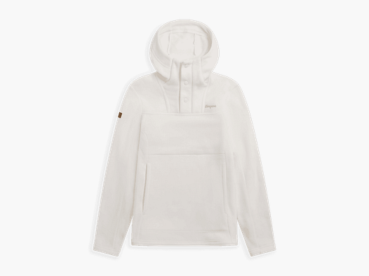 Bergans Hareid Fleece Hoodie Women Vanilla White XS