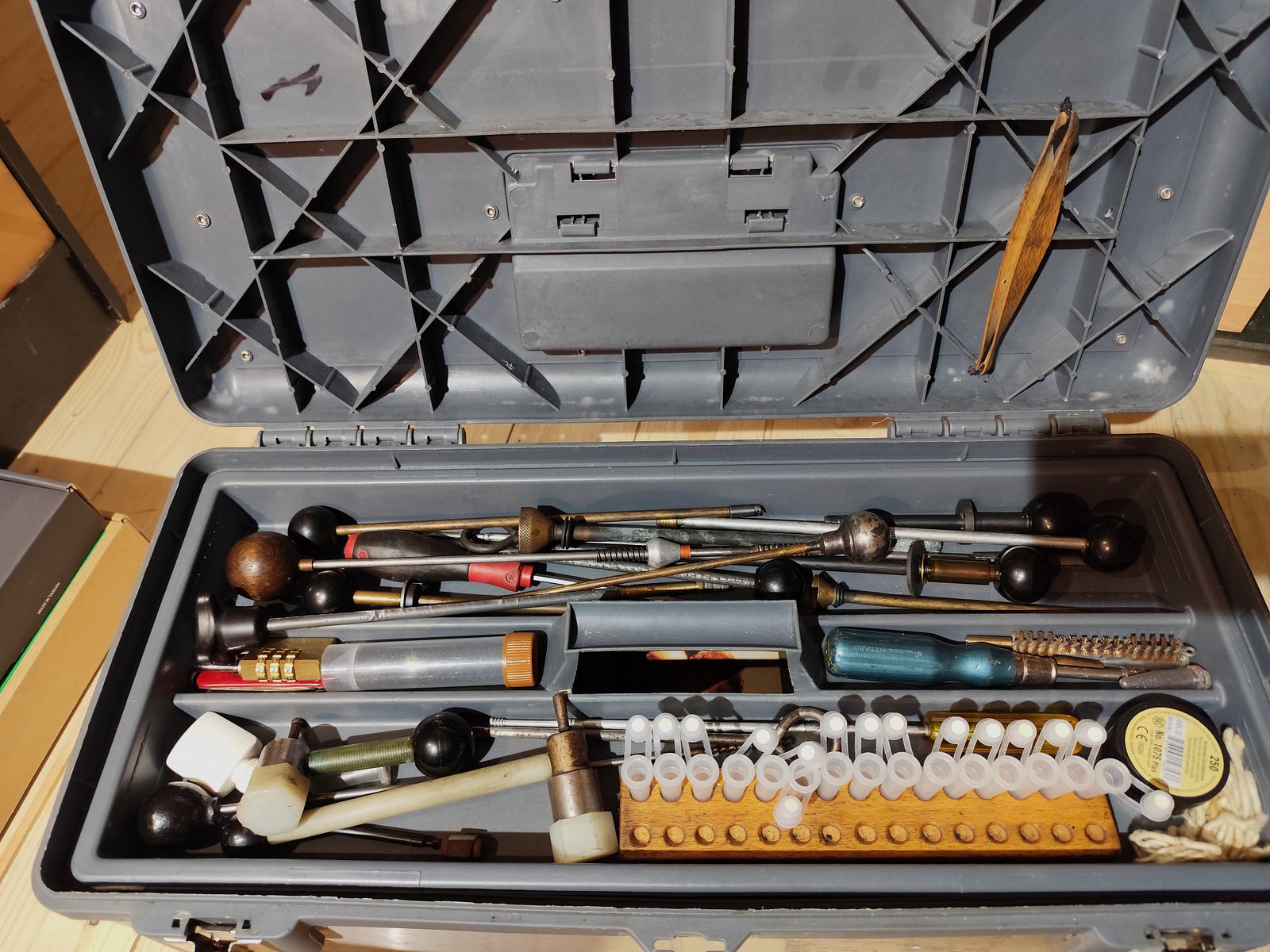 Front-loading pistol percussion Derringer .45 + .41 black powder