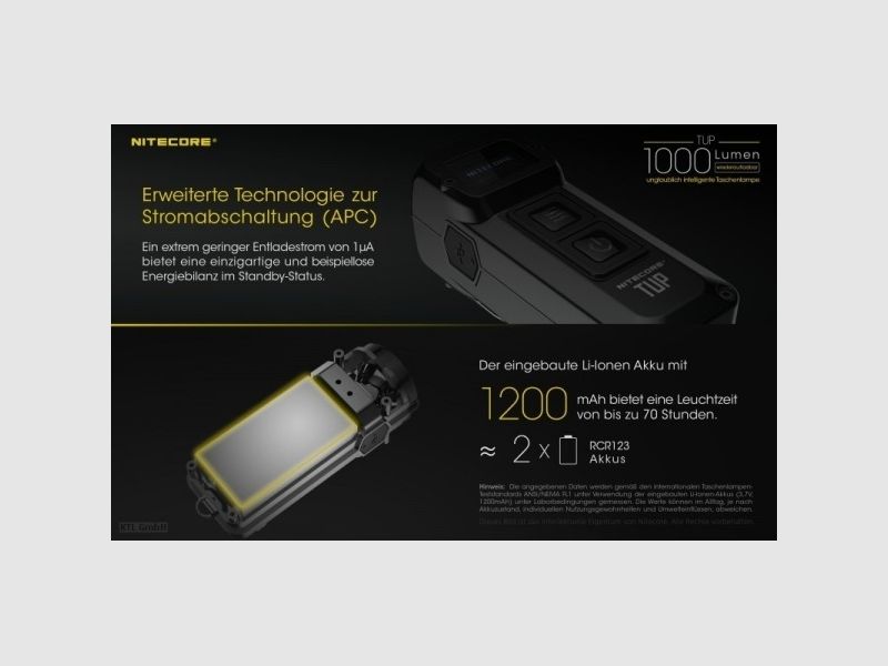 NITECORE – TUP, Bild 9 von 9