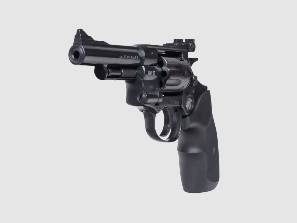 Weihrauch HW-5 T Duo revolver - 4" blued