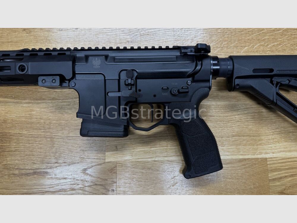 WBP PIASR - rifle semiautomático .223Rem - tipo AR-15 AR15 14,5" - para titulares de licencia de caza anual - 1/8 de torsión - gatillo Match Triggertech Duty de un solo nivel