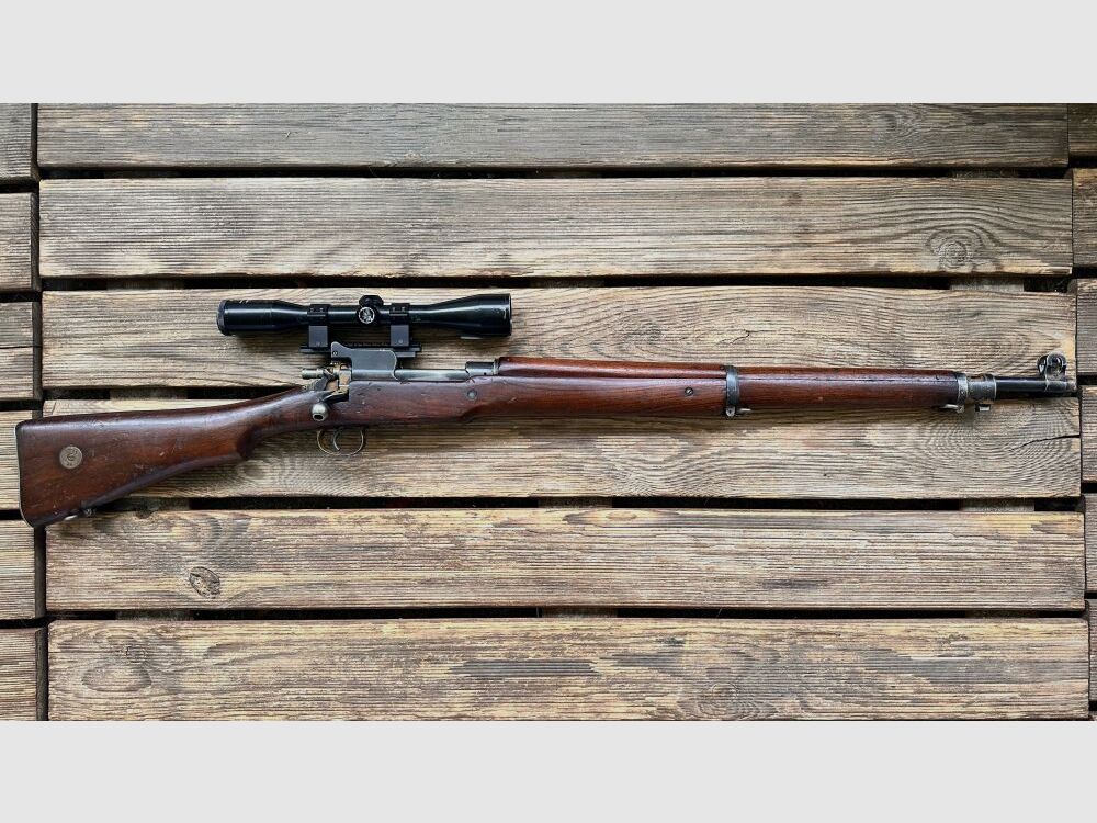 Enfield P14 mit originalem Bajonett .303Brit