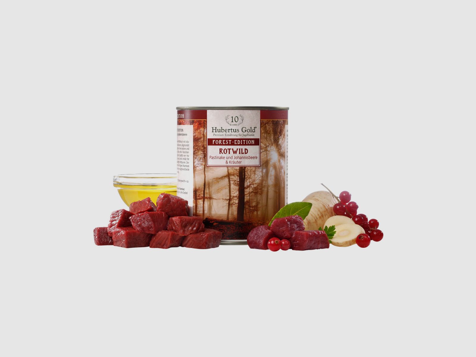 HUBERTUS GOLD Forest-Editie Rotwild 800g