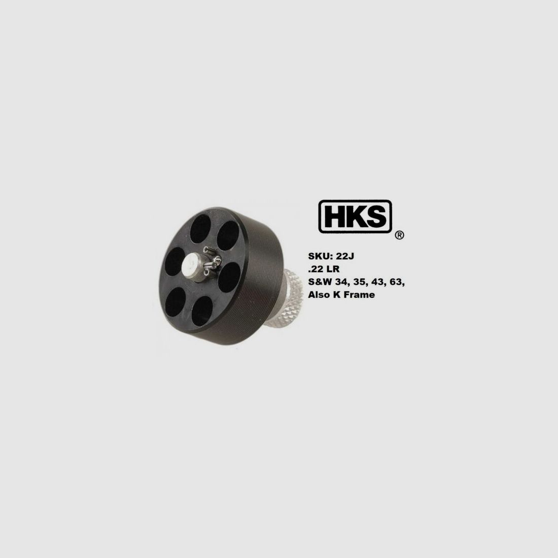 HKS Speedloader Mod. 22-J, 3 pieces