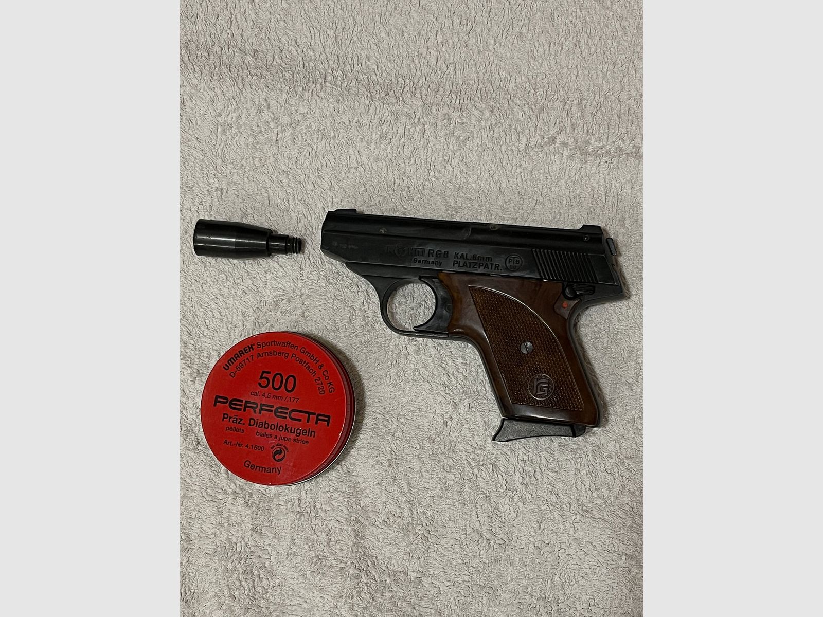 Röhm RG8 - 8mm Schreckschusspistole