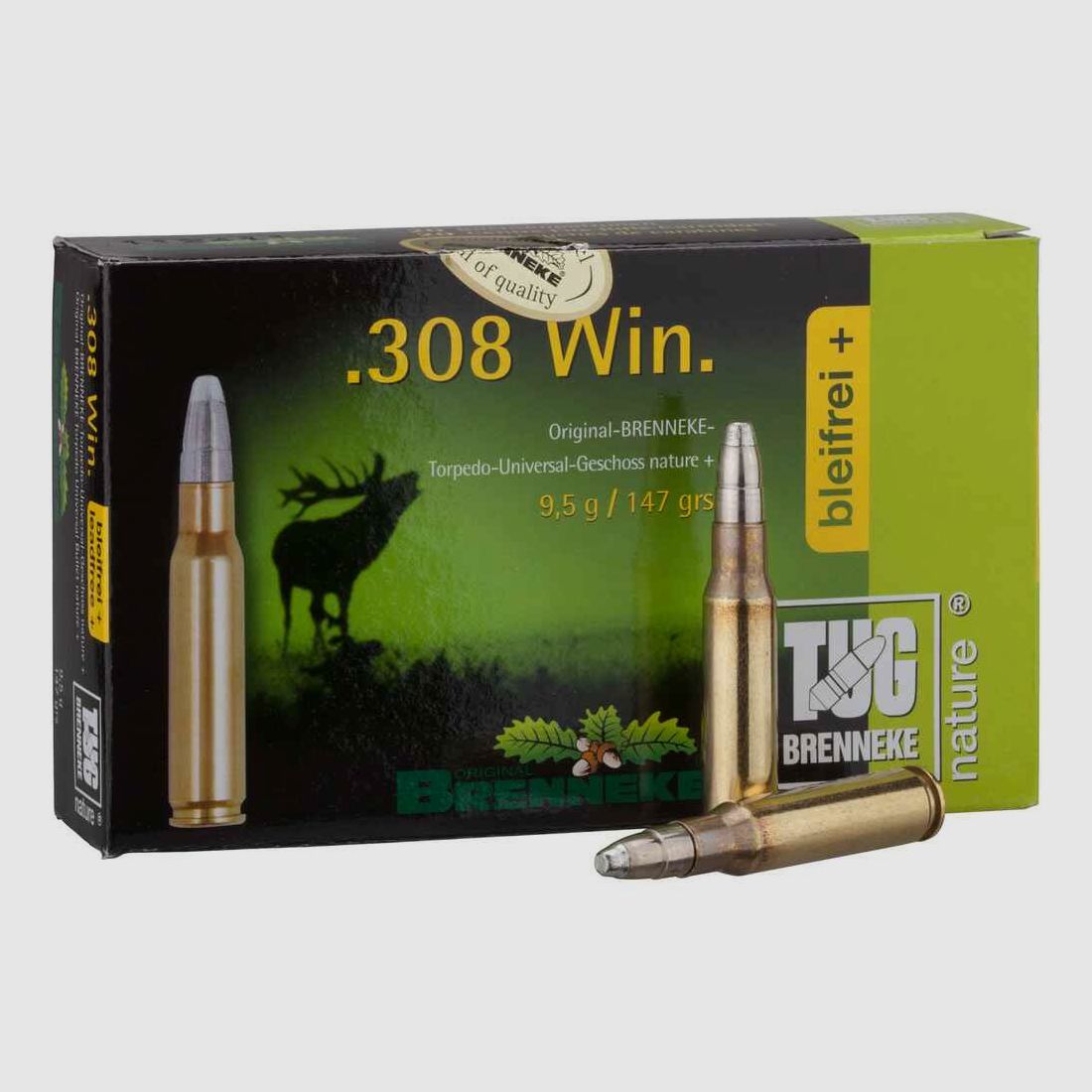 .308 Win. TUG nature+ 9,5g/147 grs. Brenneke