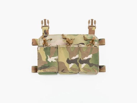 Thorax Triple-geweermagazijnplacard met MP2 (Multicam) Haley Strategic