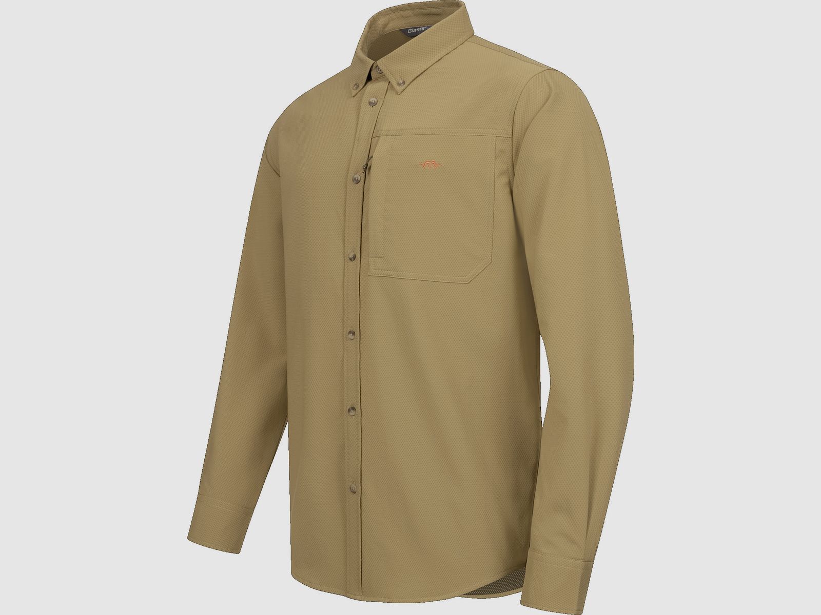 Blaser Airflow-Shirt in Mattgold, Bild 3 von 4