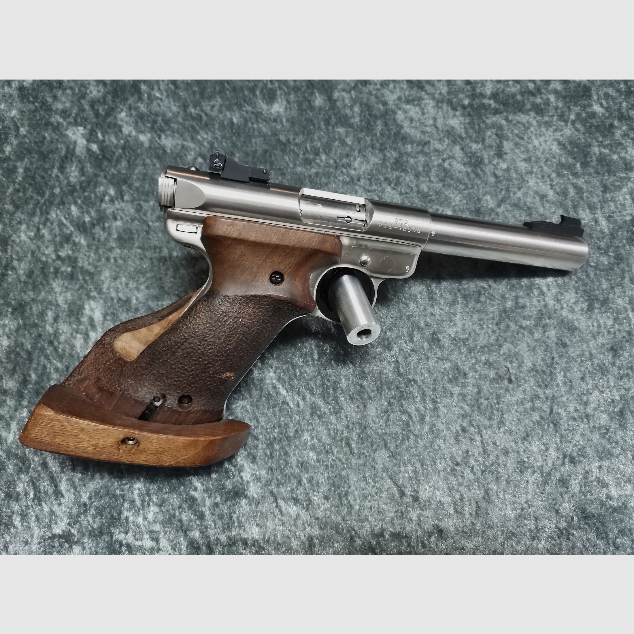 Ruger Mark II Target Matchpistole .22lr Sportpistole Stainless